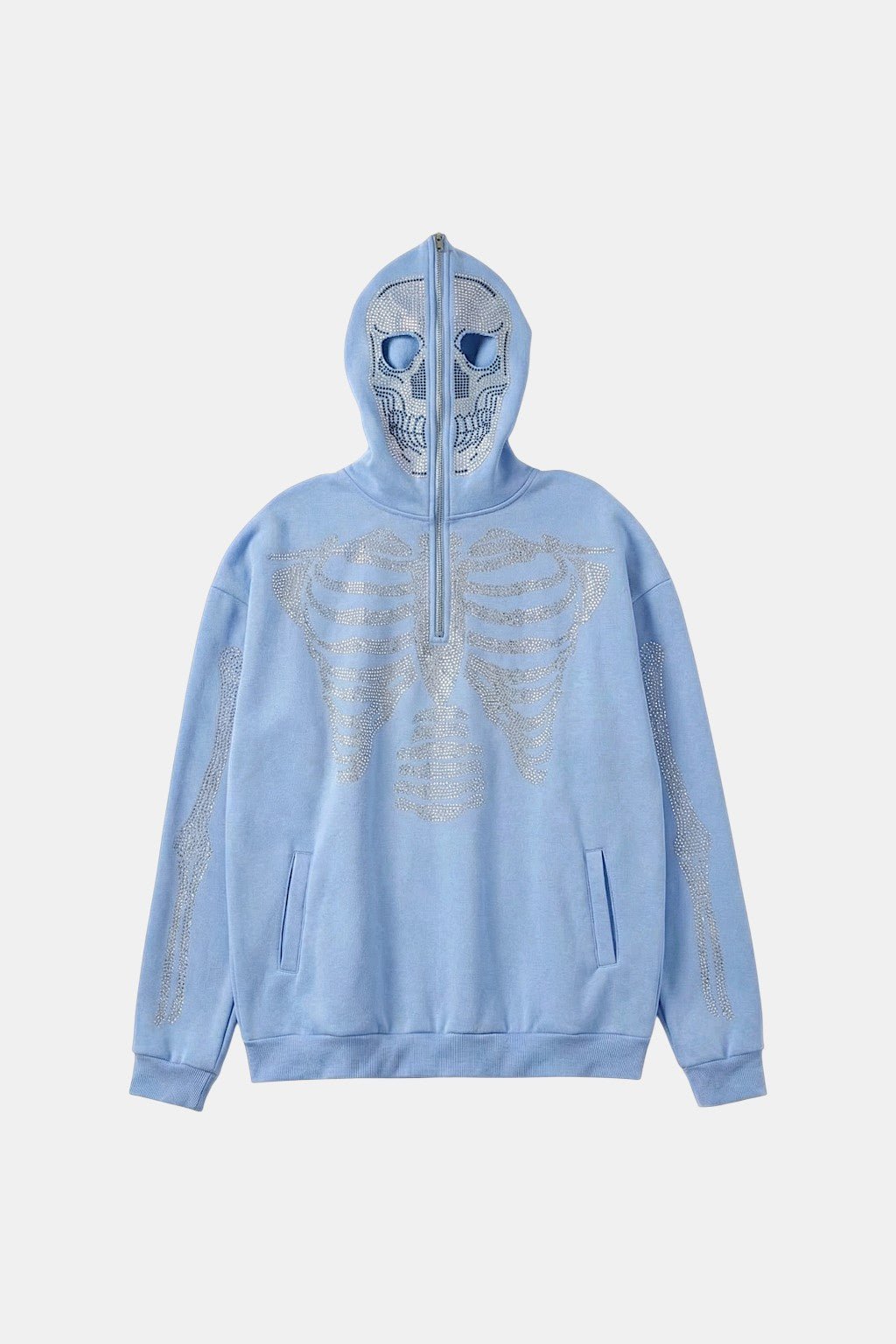 Full zip squelette