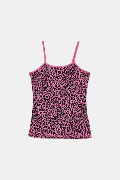 Haut leopard rose