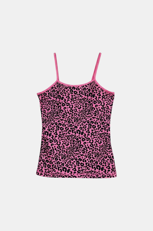 Haut leopard rose