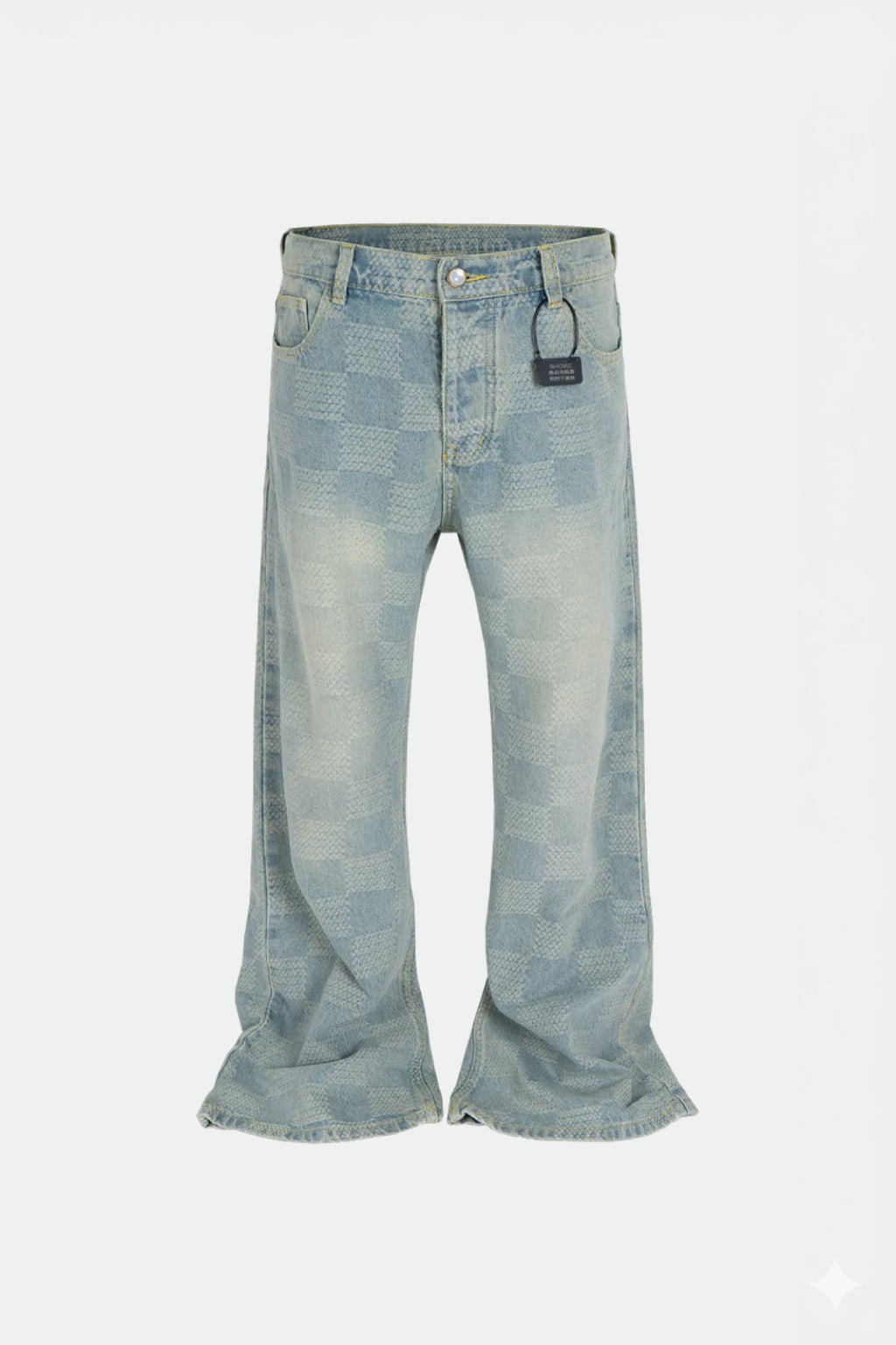 Plaid jeans