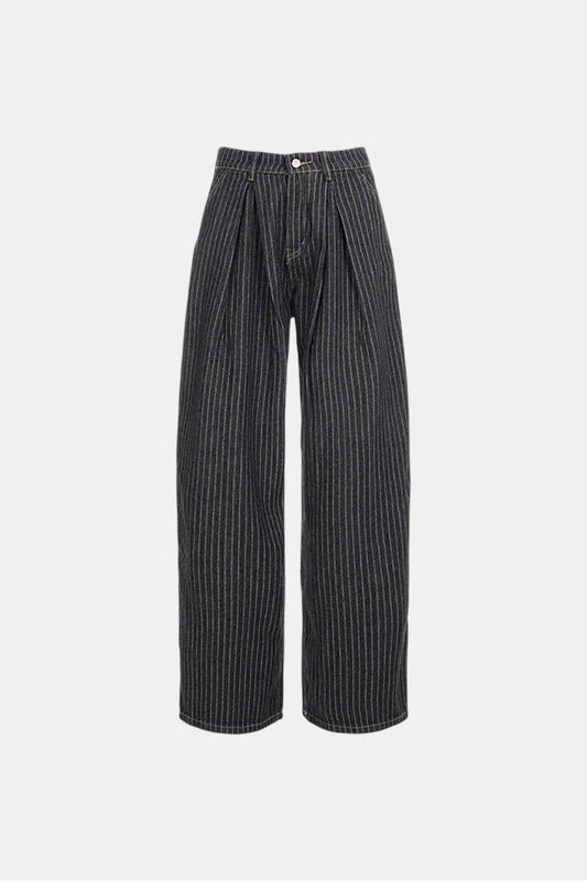 Striped jeans