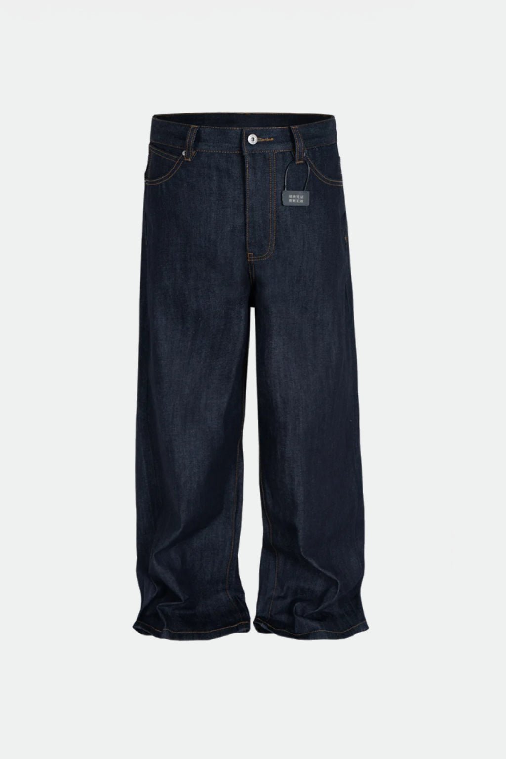 Raw baggy jeans