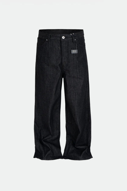 Jean baggy brut