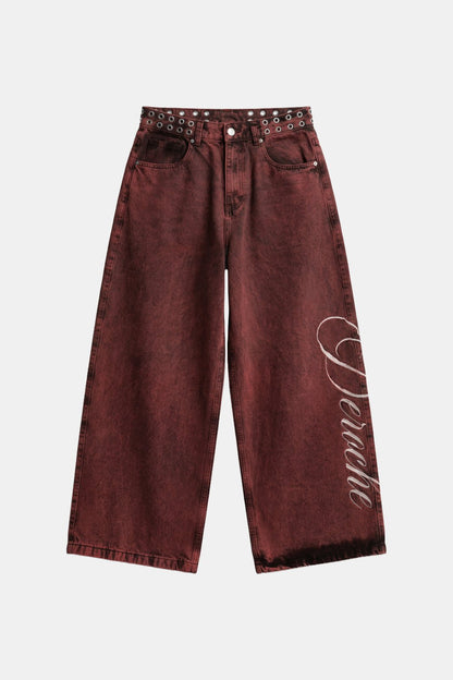 Calligraphy jeans