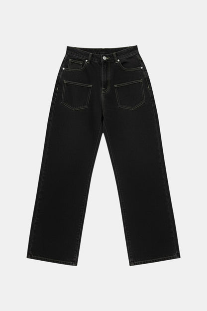 Cherry blossom jeans