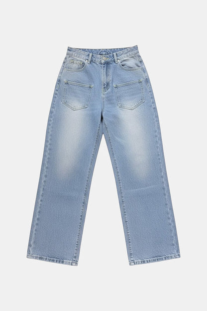 Cherry blossom jeans