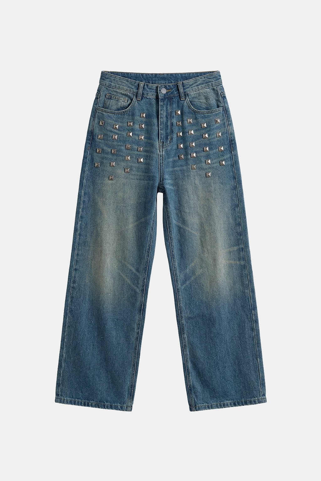 Studded jeans