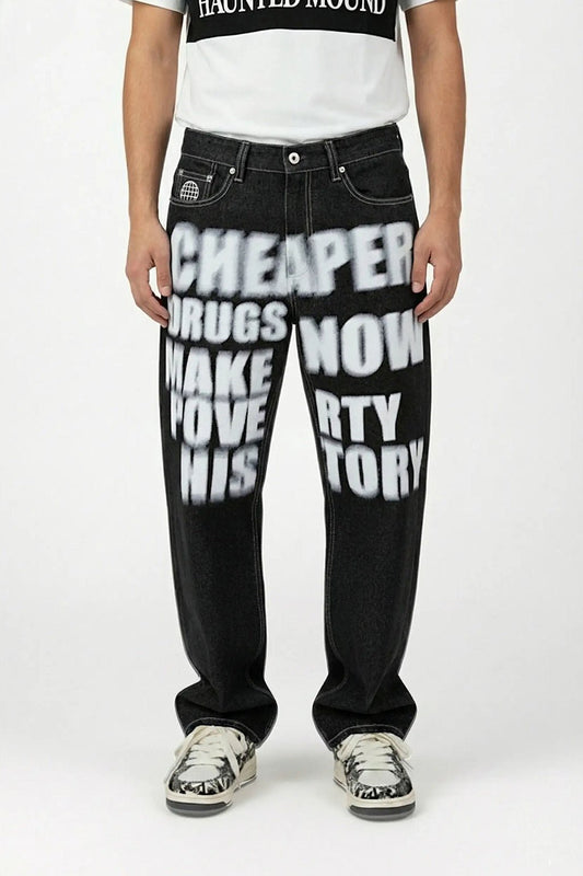 Drip jeans