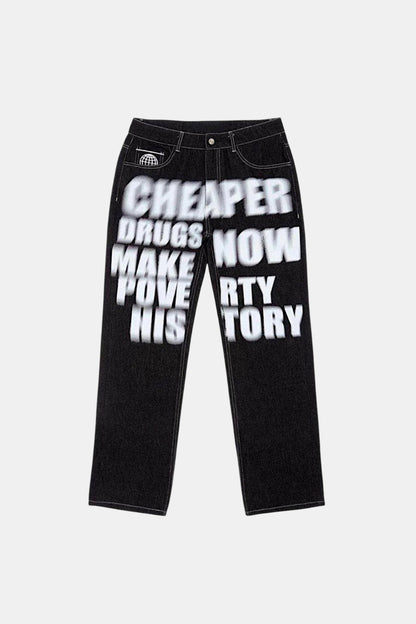 Drip jeans