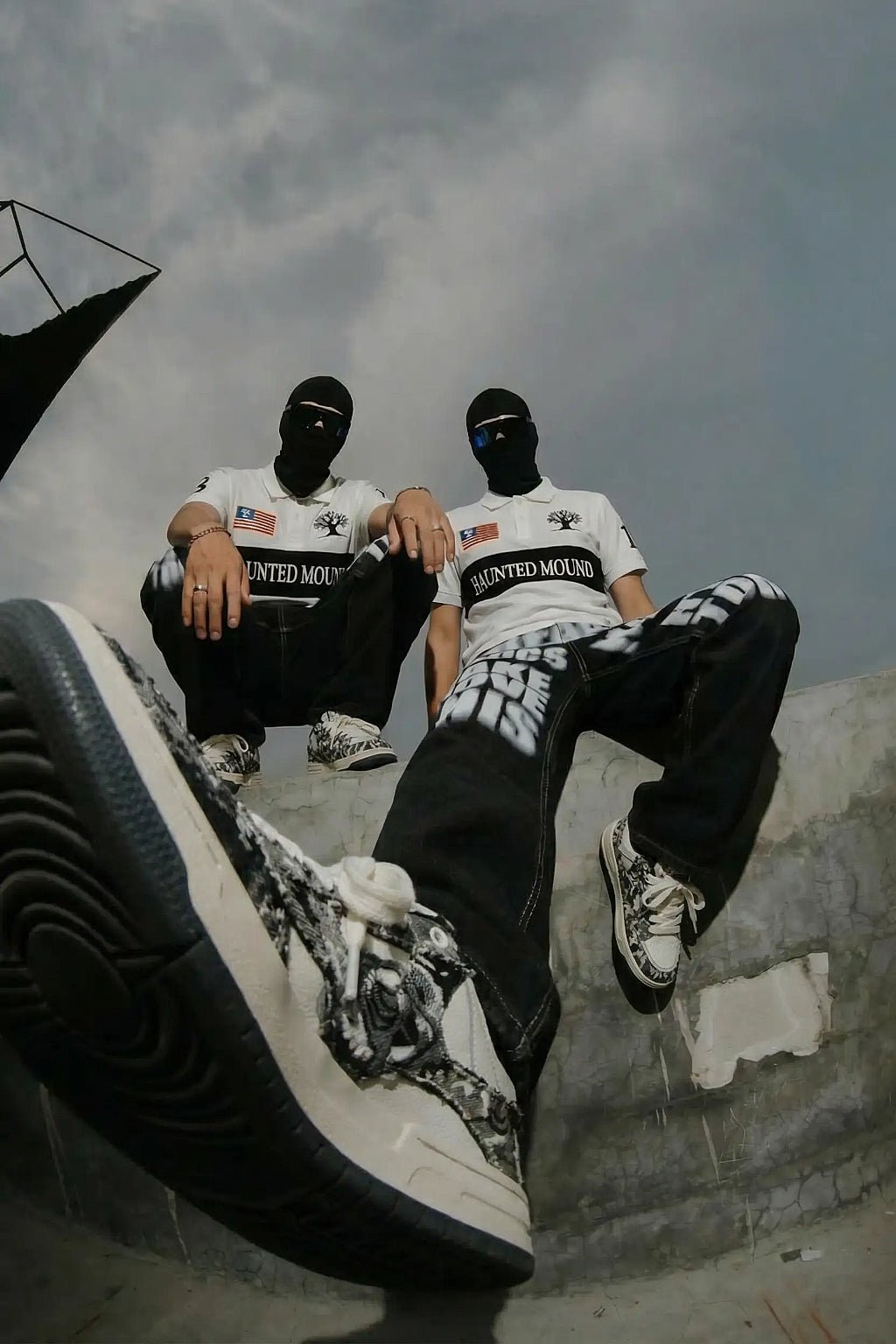 Drip jeans