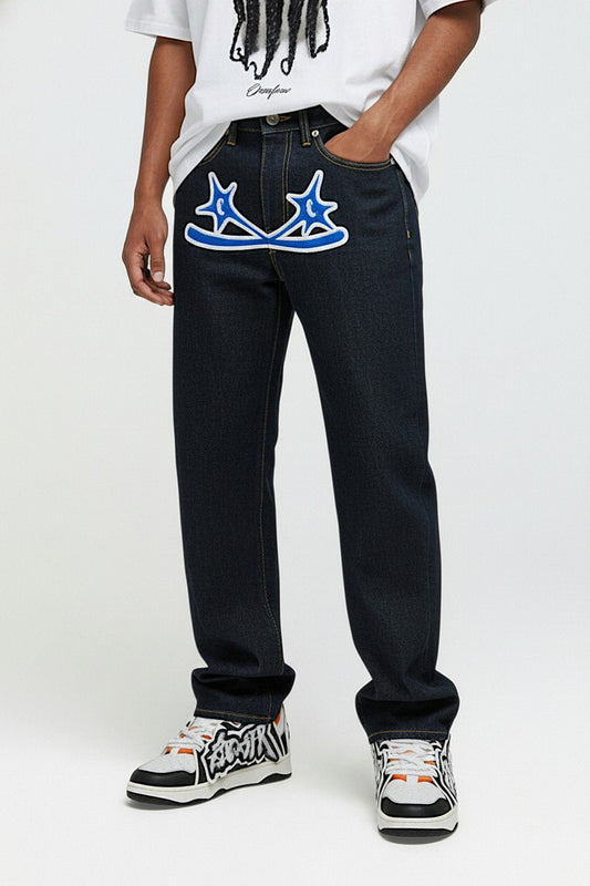 Grunge jeans