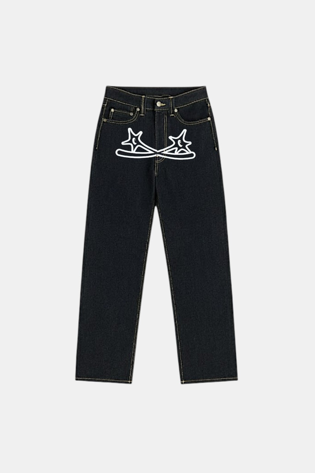 Grunge jeans