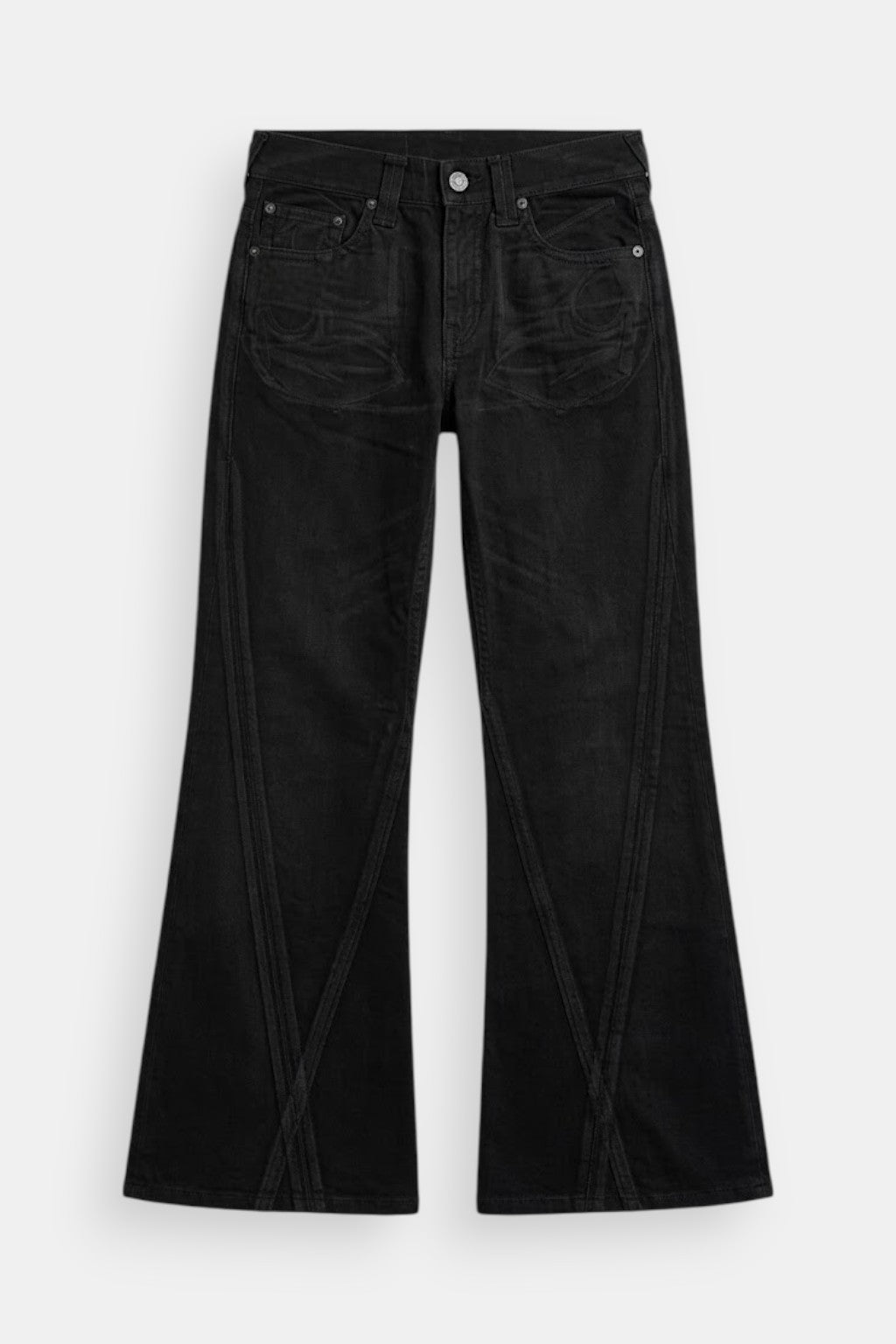 Tribal print jeans