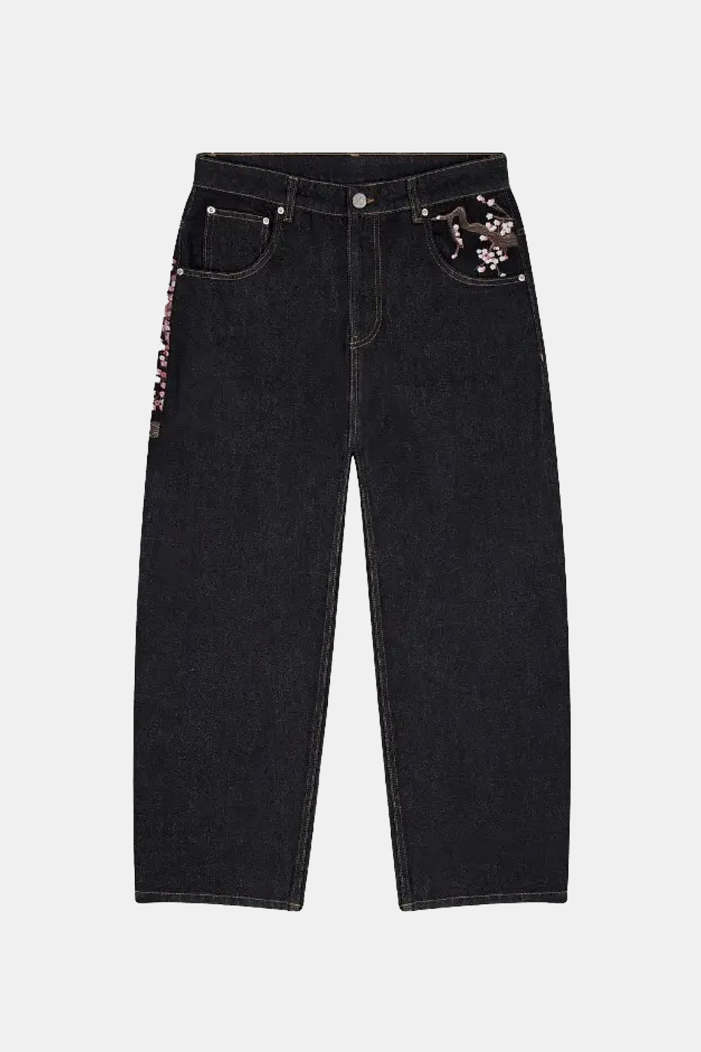 Japanese printed jeans