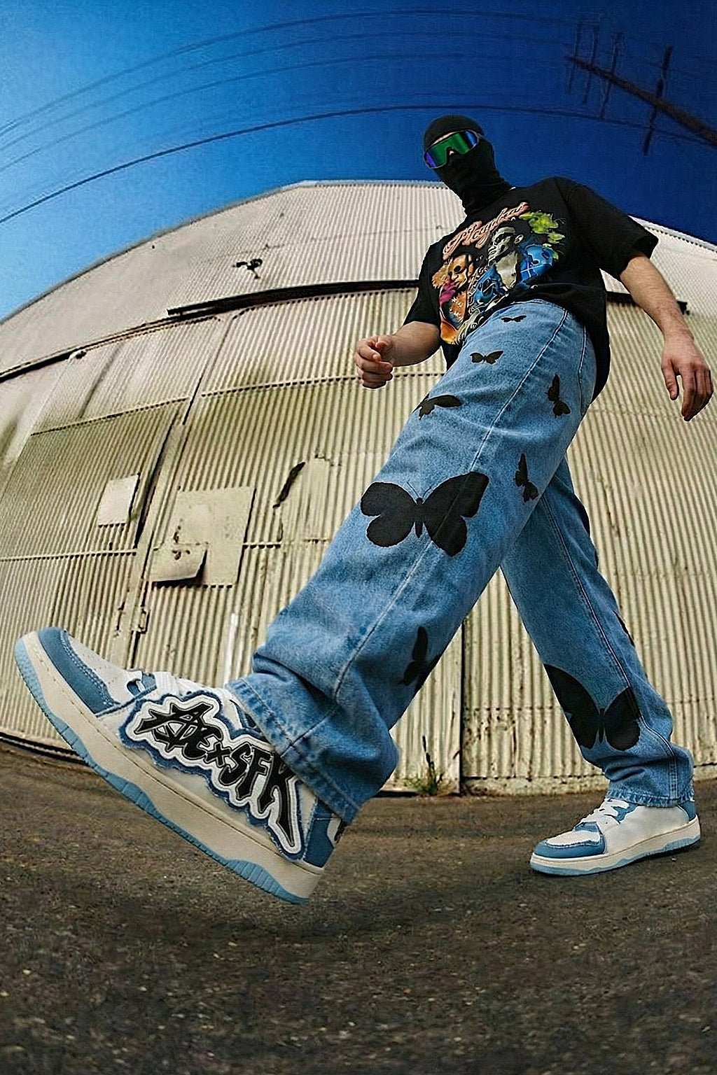 Butterfly jeans