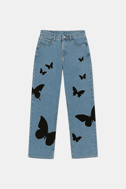 Butterfly jeans