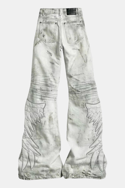 Jeans ailes d'ange