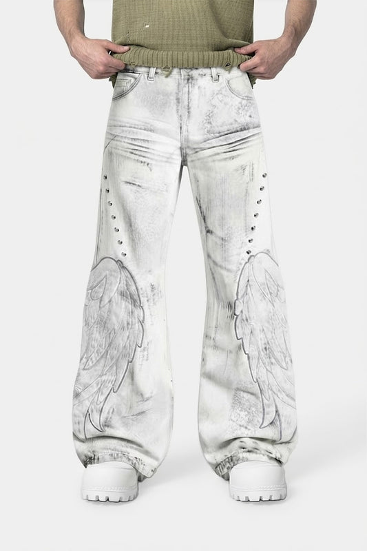 Jeans ailes d'ange