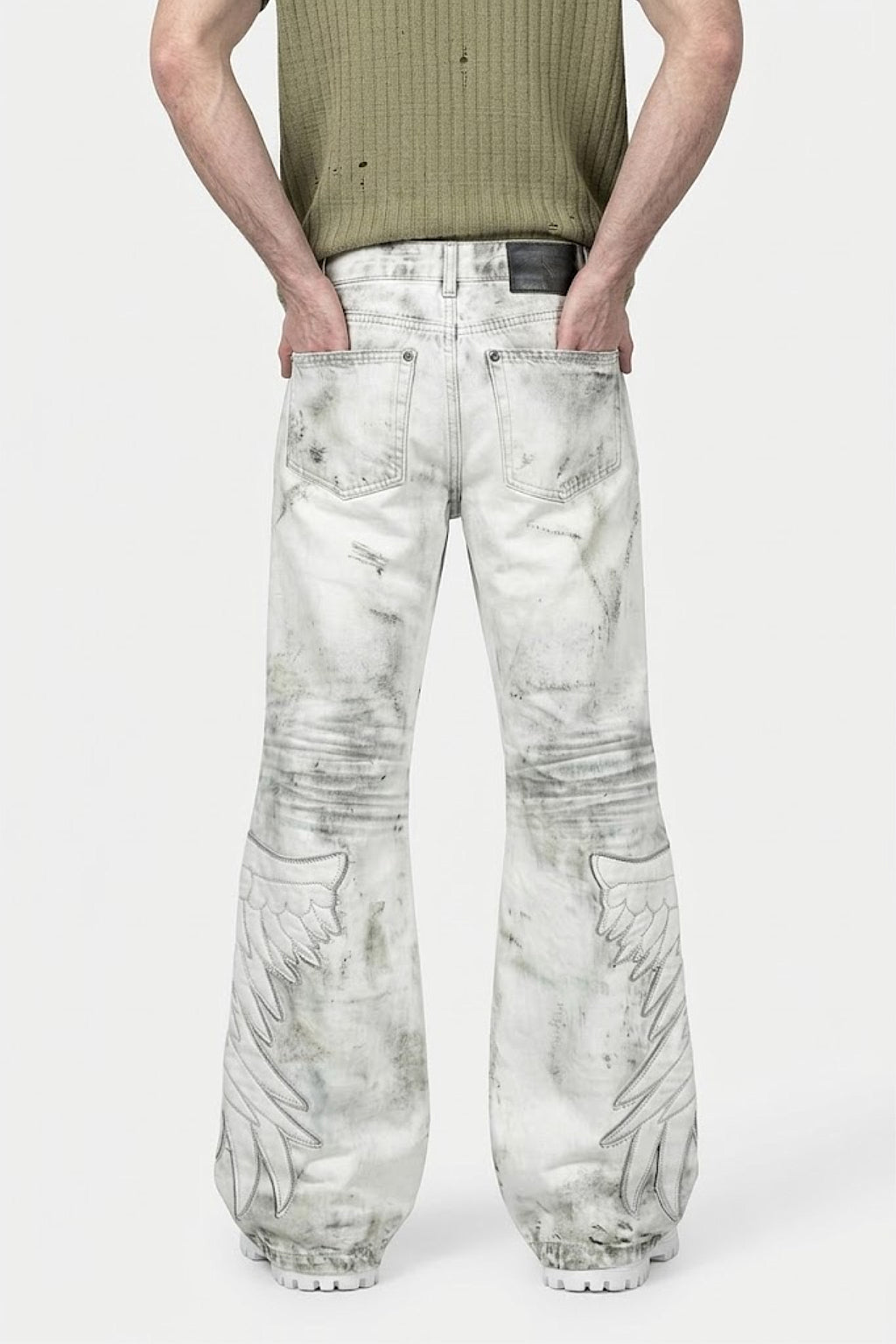 Jeans ailes d'ange