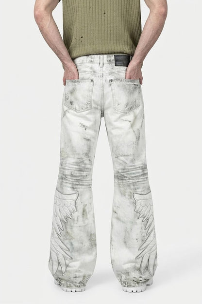 Jeans ailes d'ange