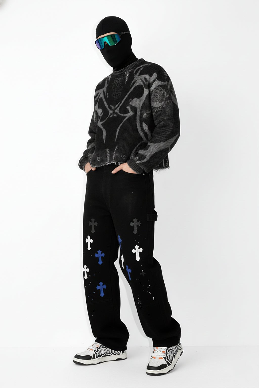 Custom cross jeans