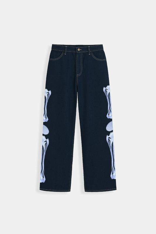 Skeleton jeans