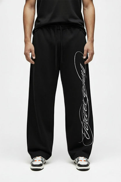 Calligraphy joggers