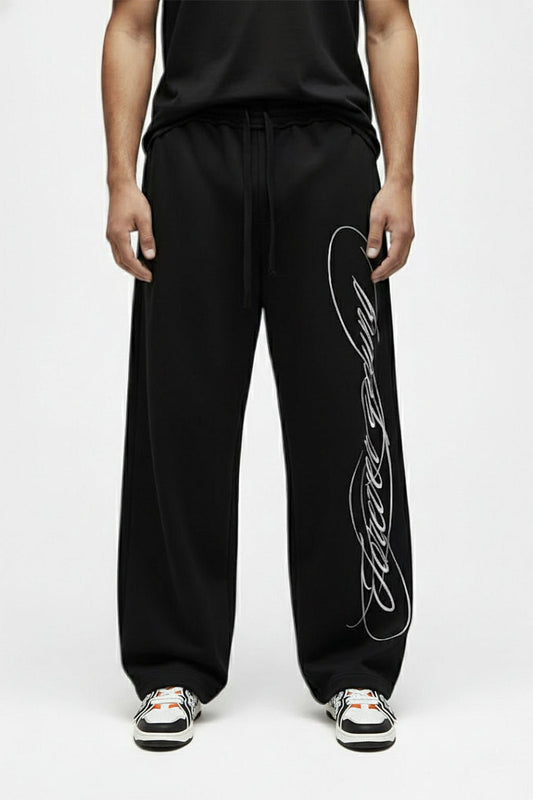 Calligraphy joggers