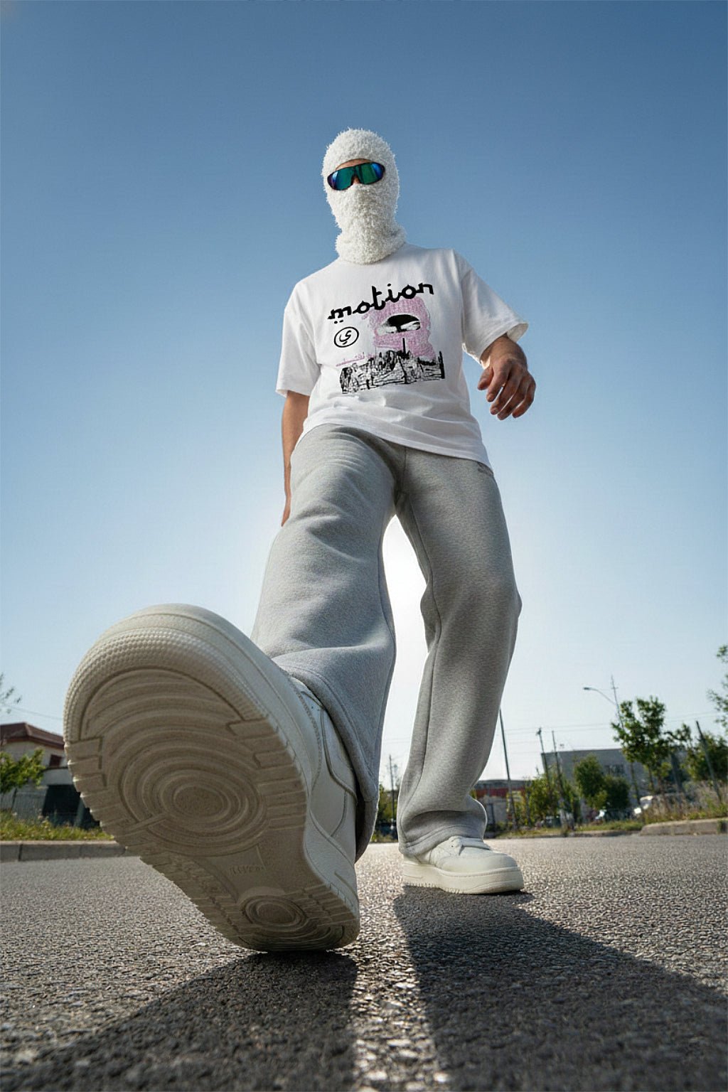 Double belt joggers