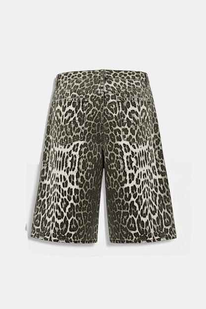 Leopard jorts