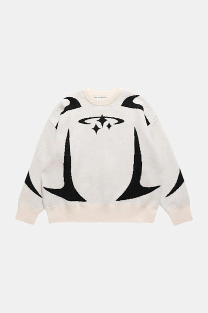 Knit sweater Y2K