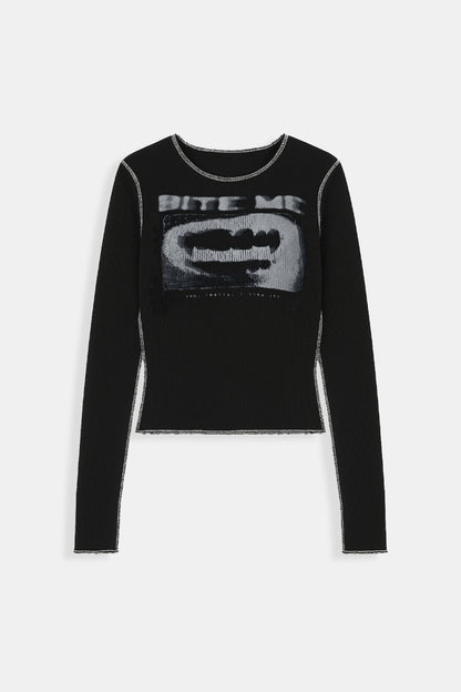 Long sleeve top y2k