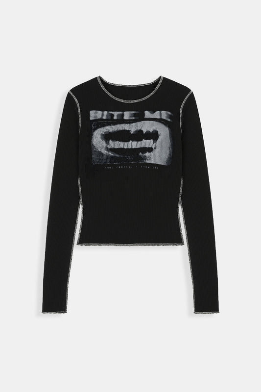 Long sleeve top y2k