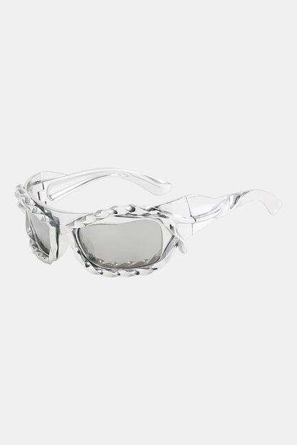 Chrome glasses