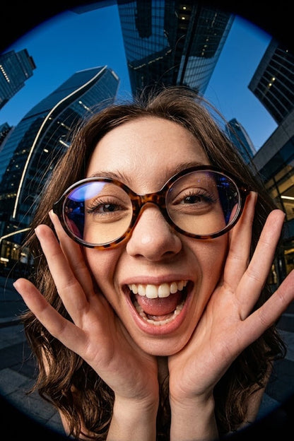 Leopard glasses