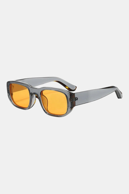 Orange lens glasses