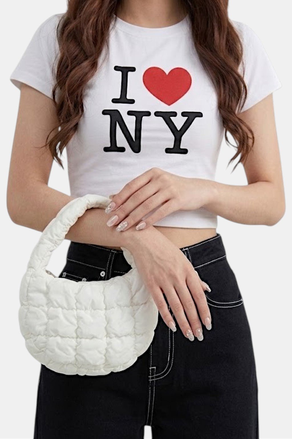 Quilted mini bag