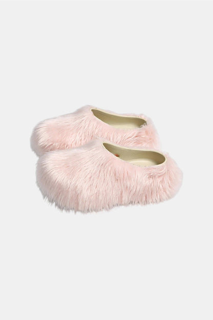 Fur mules