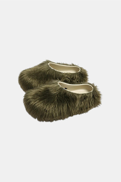Fur mules