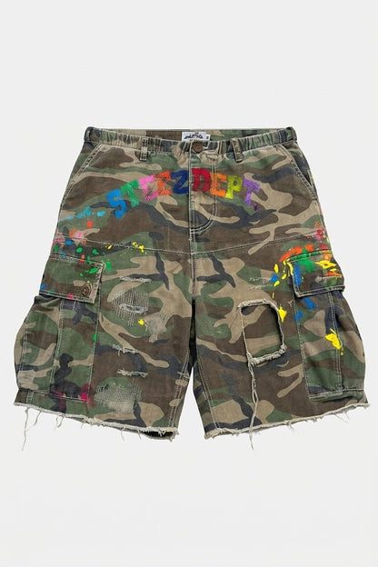 Multicolor jorts