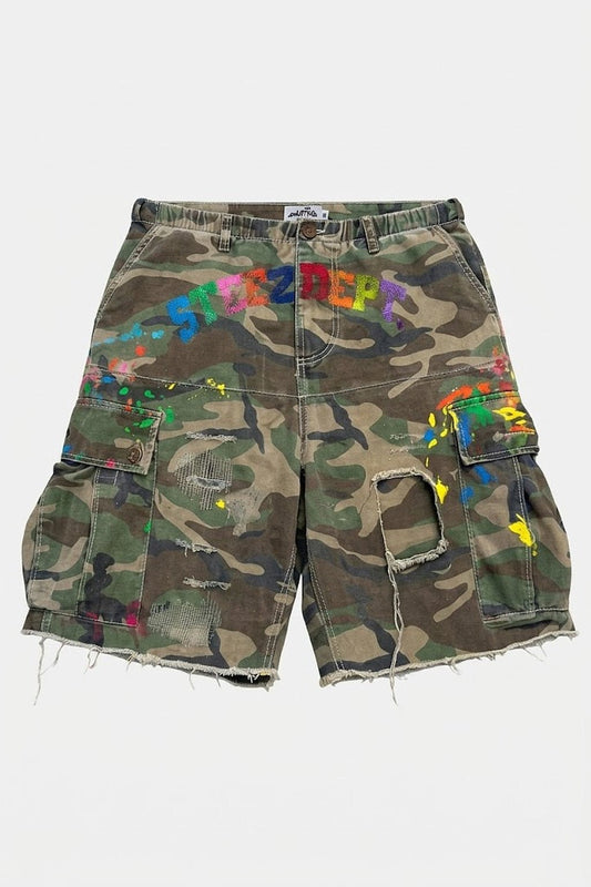 Multicolor jorts