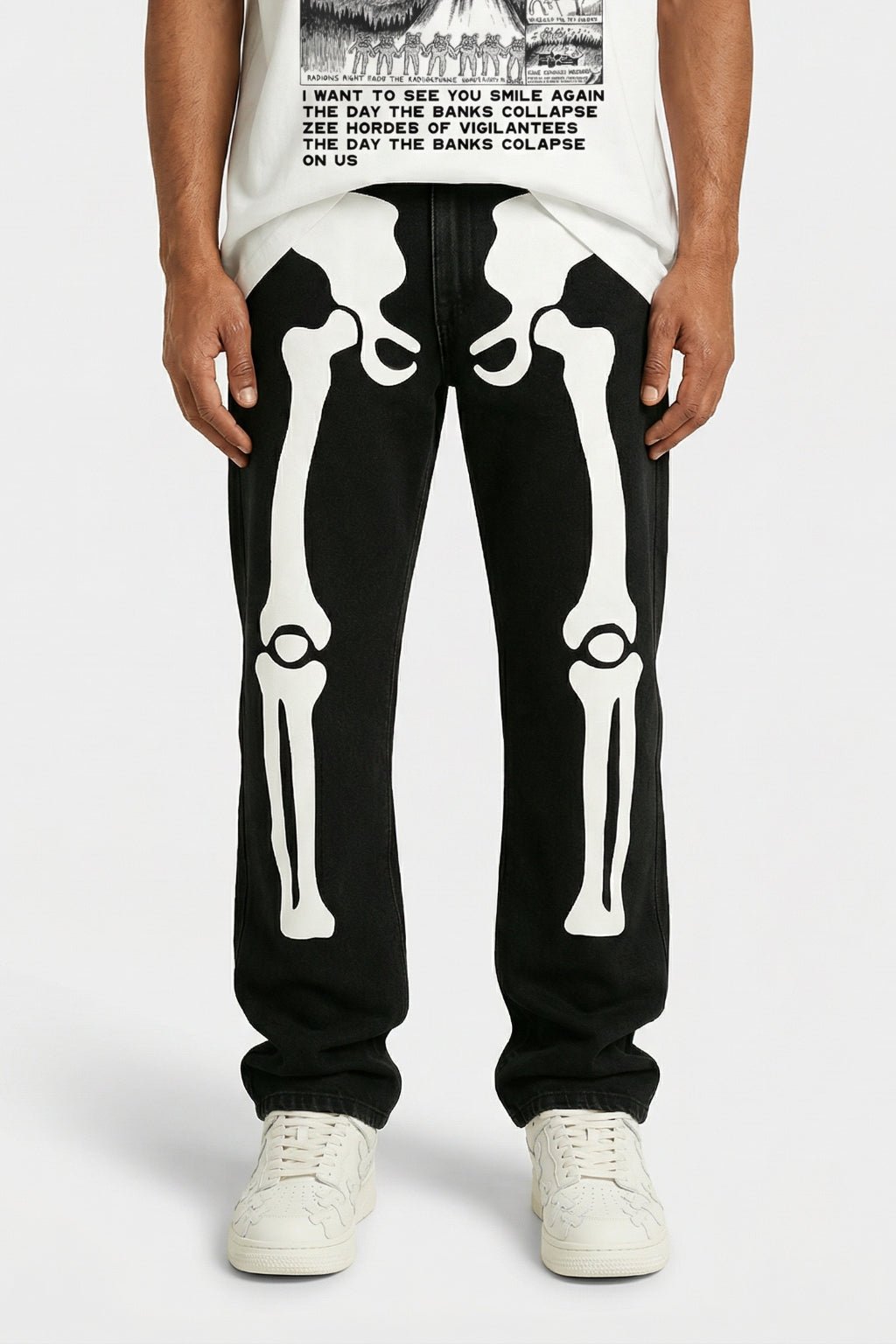 Skeleton pants
