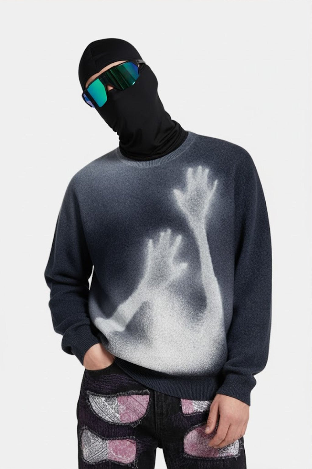 Streetwear wool sweater