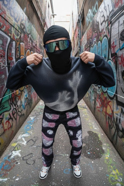 Streetwear wool sweater