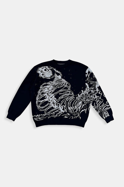 Pull squelette Y2K