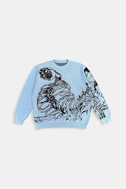 Pull squelette Y2K