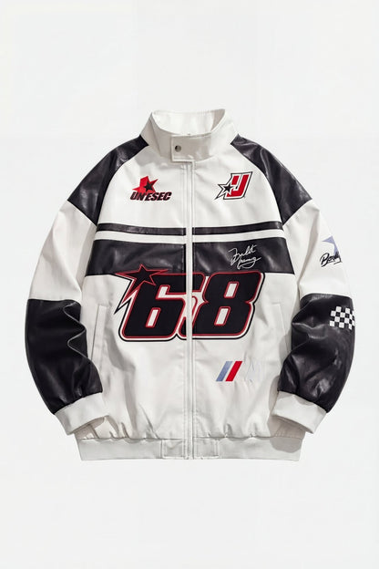 Racing jacket oversized