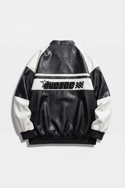Racing jacket oversized