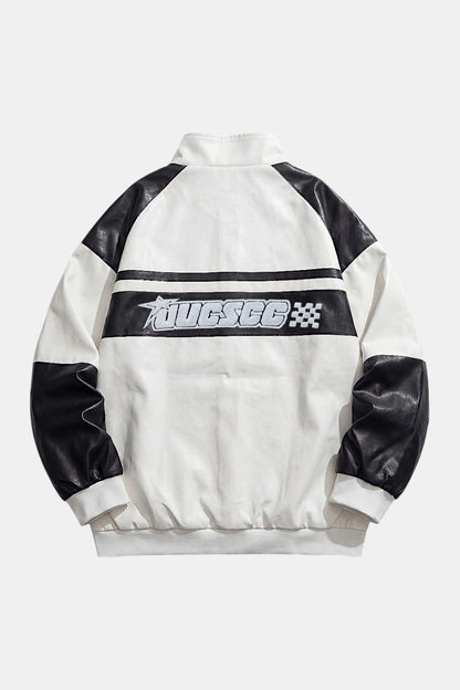 Racing jacket oversized
