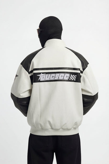 Oversized racing jacket